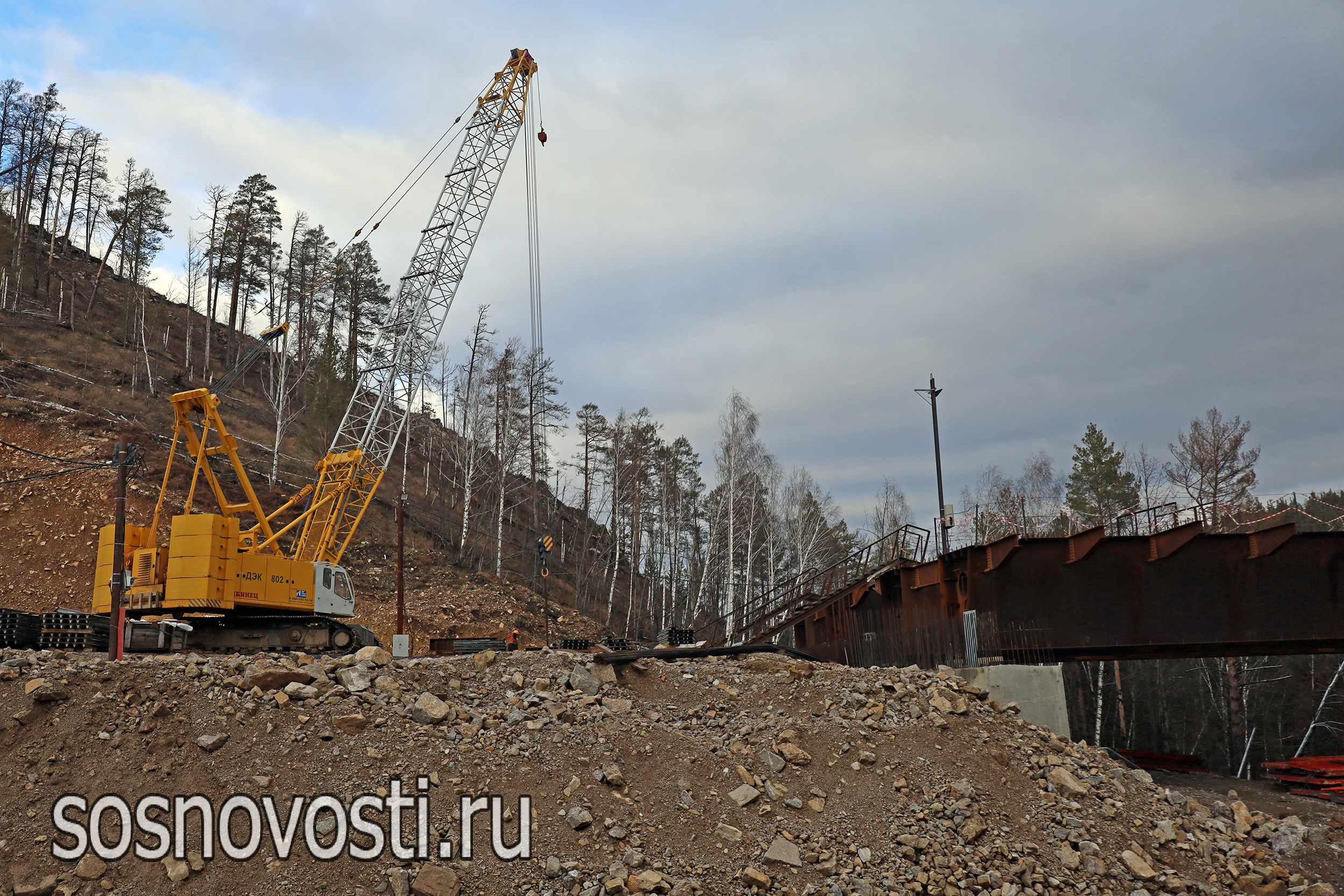Что происходит на реконструкции автодороги М-5 в Челябинской области