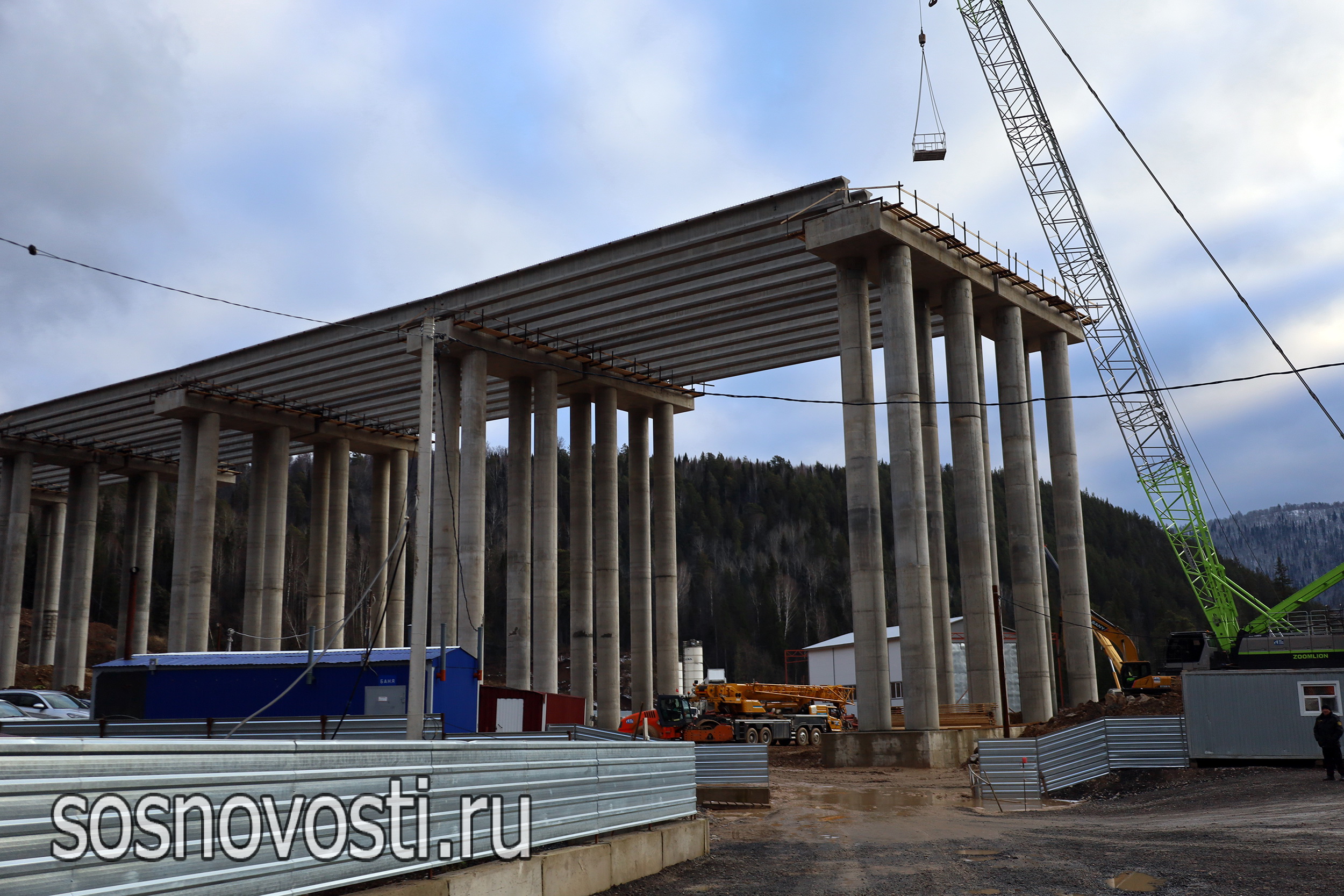 Что происходит на реконструкции автодороги М-5 в Челябинской области