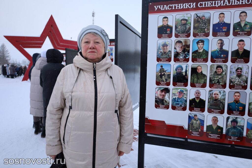 Чтобы помнили: в Рощино торжественно открыта Аллея Славы