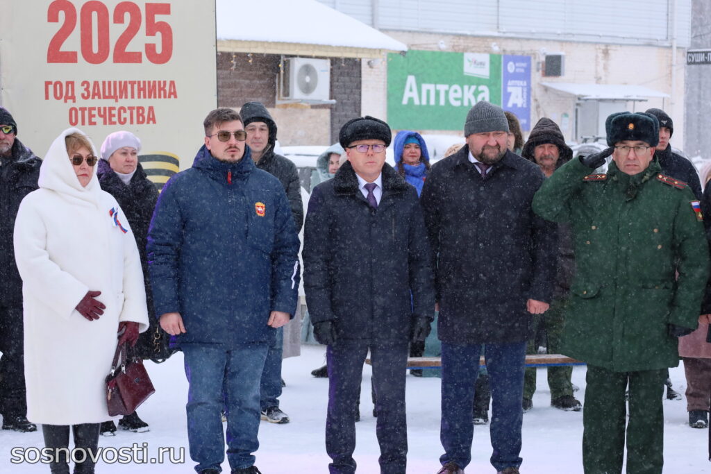 Чтобы помнили: в Рощино торжественно открыта Аллея Славы