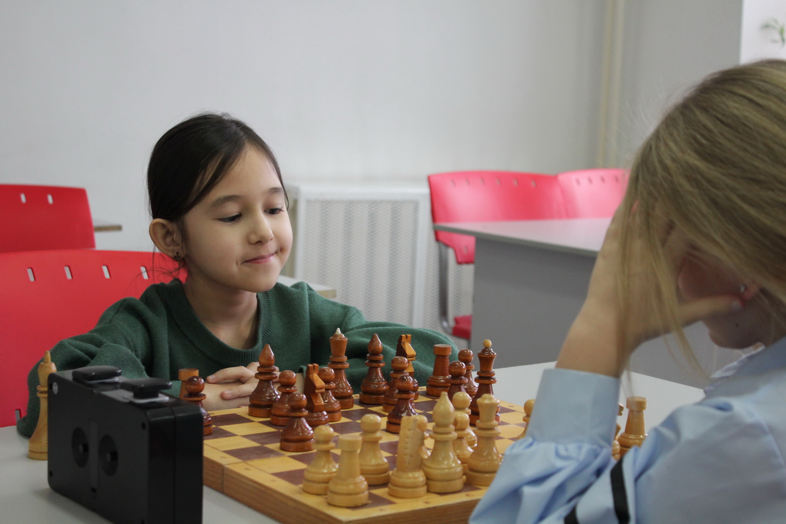 Ученики сосновских школ сразились в шахматном турнире