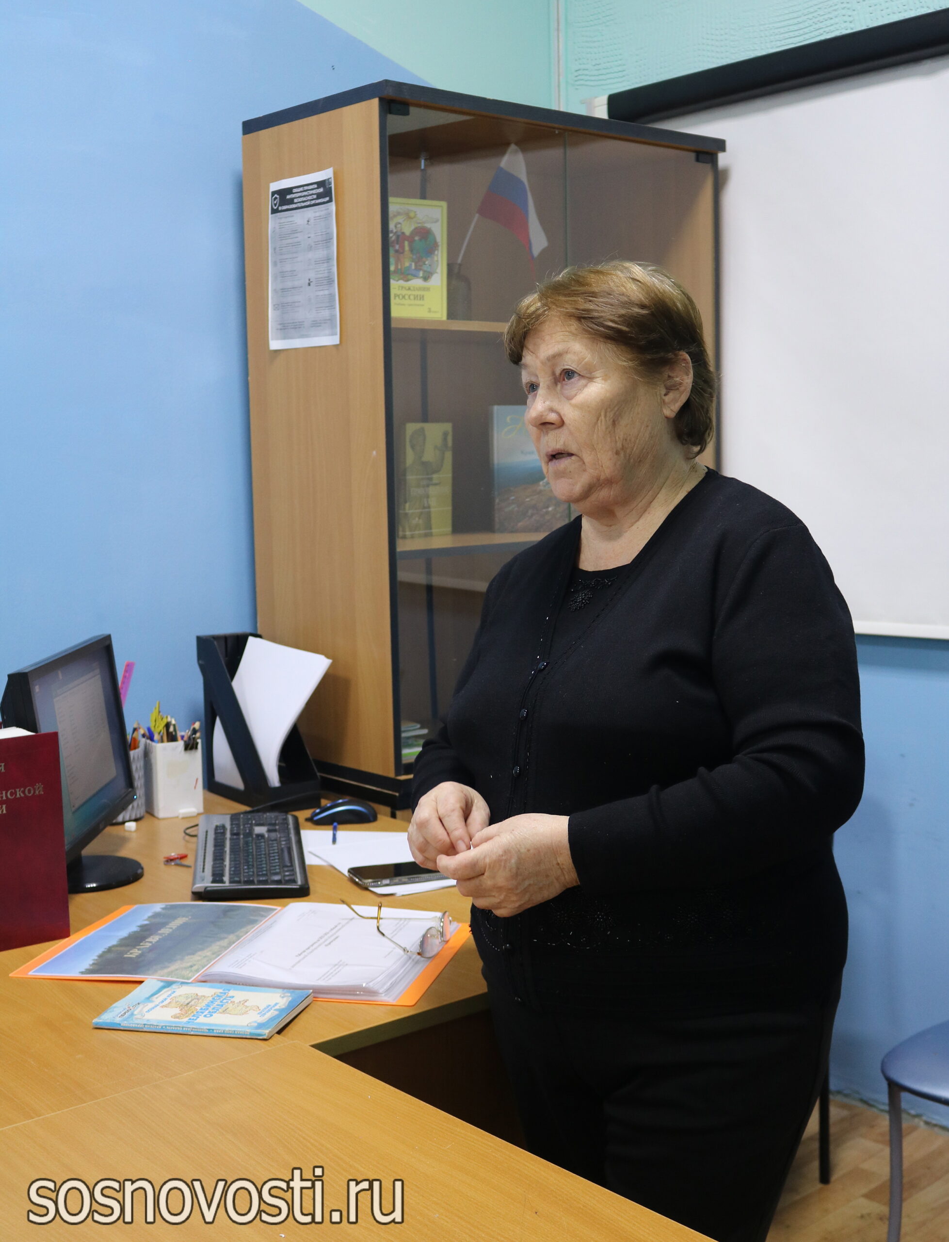 Студенты колледжа работают над историческим проектом