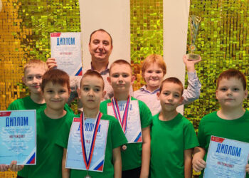 Сосновцы вошли в число призеров Школьной Лиги шашек