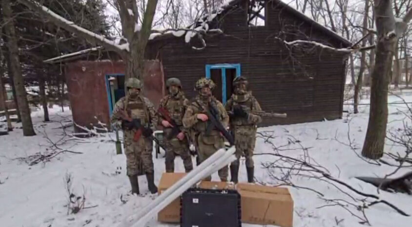 Бойцы и жители Северодонецка благодарят сосновцев за гуманитарную помощь