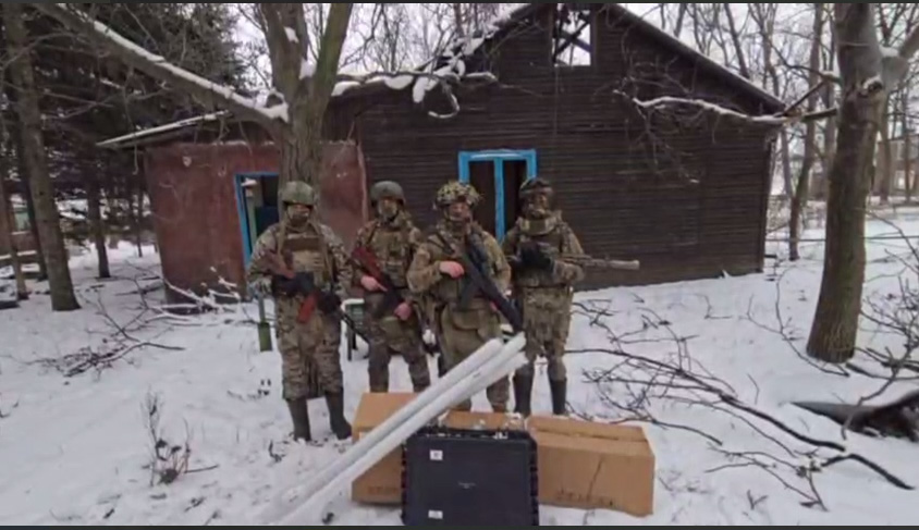 Бойцы и жители Северодонецка благодарят сосновцев за гуманитарную помощь