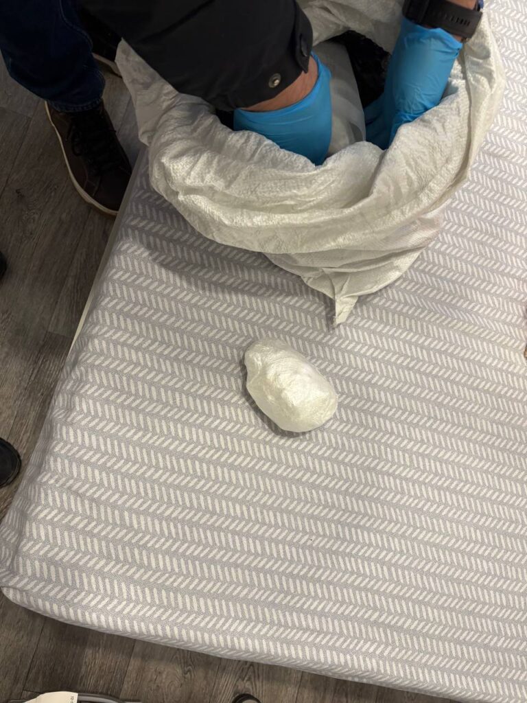 В Сосновском округе задержали наркокурьера