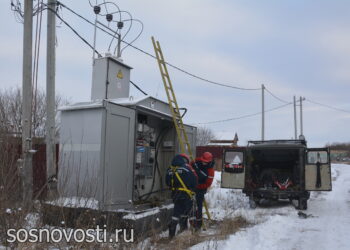 Россети сообщили, что электроснабжение в Малиновке восстановлено