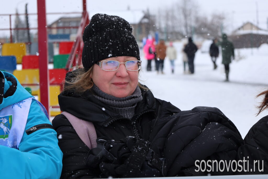 В Сосновском округе прошла лыжная гонка в память о бойцах СВО