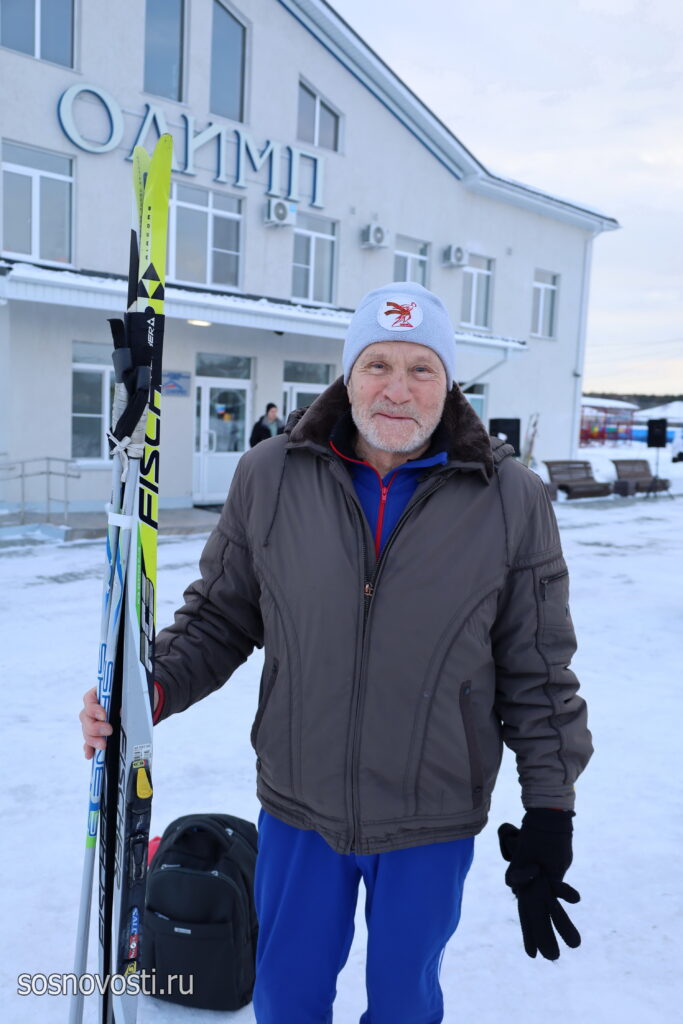 Сосновские спортсмены приняли участие в «Лыжне России- 2026»