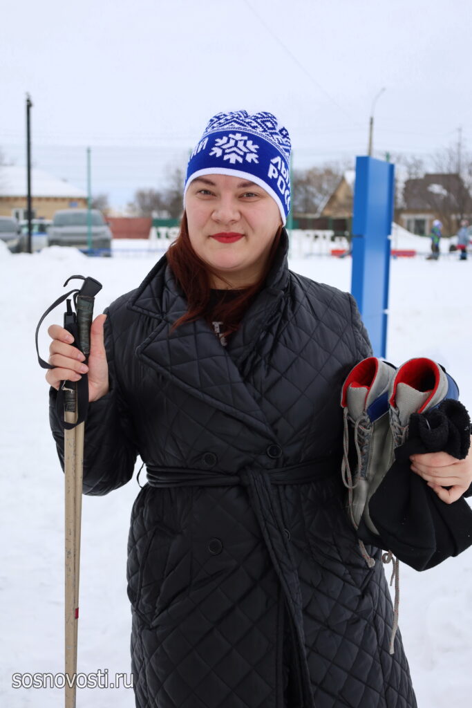 Сосновские спортсмены приняли участие в «Лыжне России- 2026»