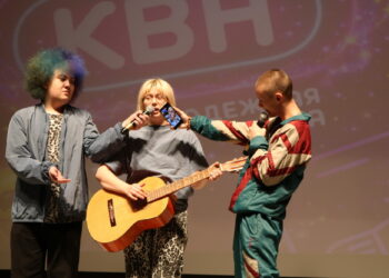 В Долгодеревенском прошли игры молодежной лиги КВН