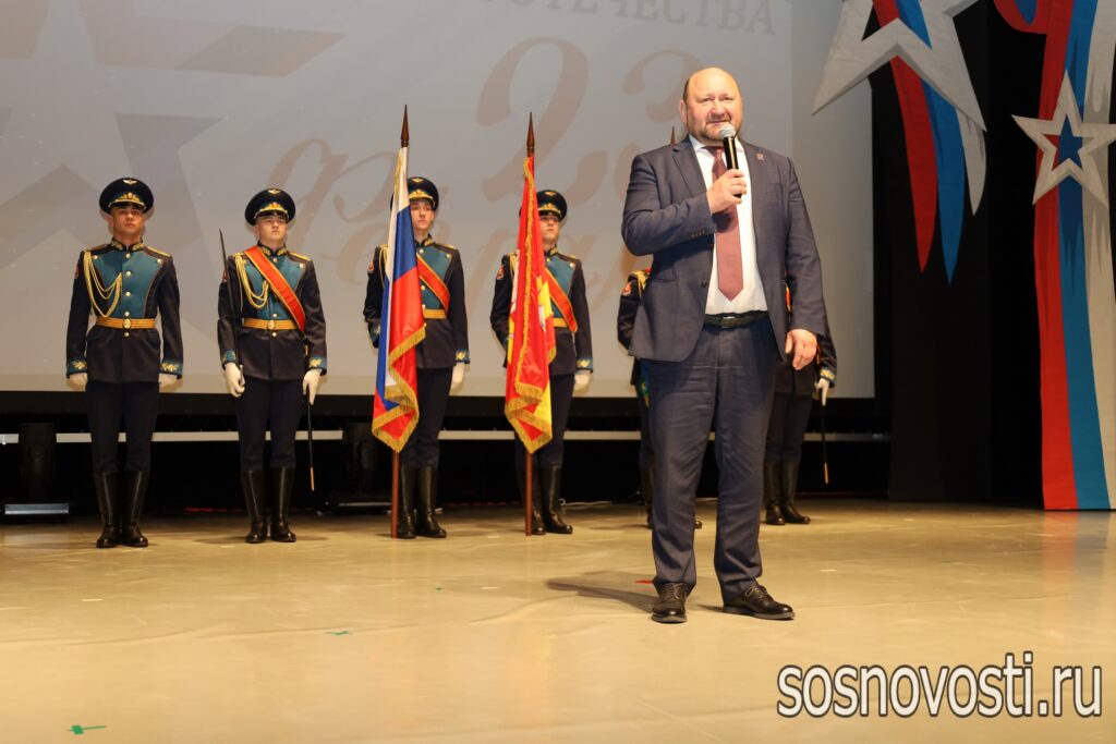 В Долгодеревенском прошел концерт ко Дню защитника Отечества