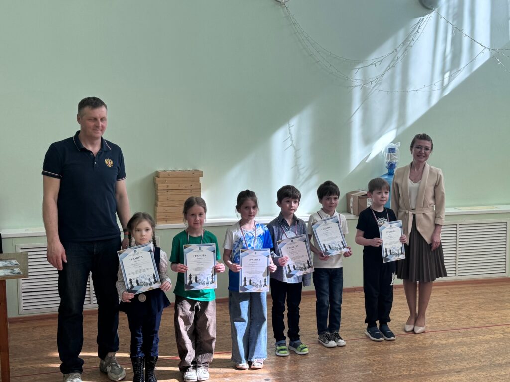 Дошкольники Сосновского округа сыграли в шахматы
