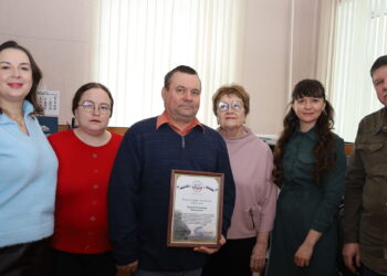 Журналиста «Сосновской нивы» наградили за поддержку бойцов СВО