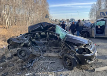 Пожилой водитель погиб в ДТП с тремя автомобилями