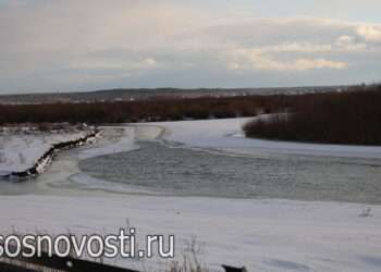 В Сосновском округе запрещено выходить на лед