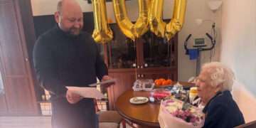 В Таловке со столетием поздравили труженицу тыла