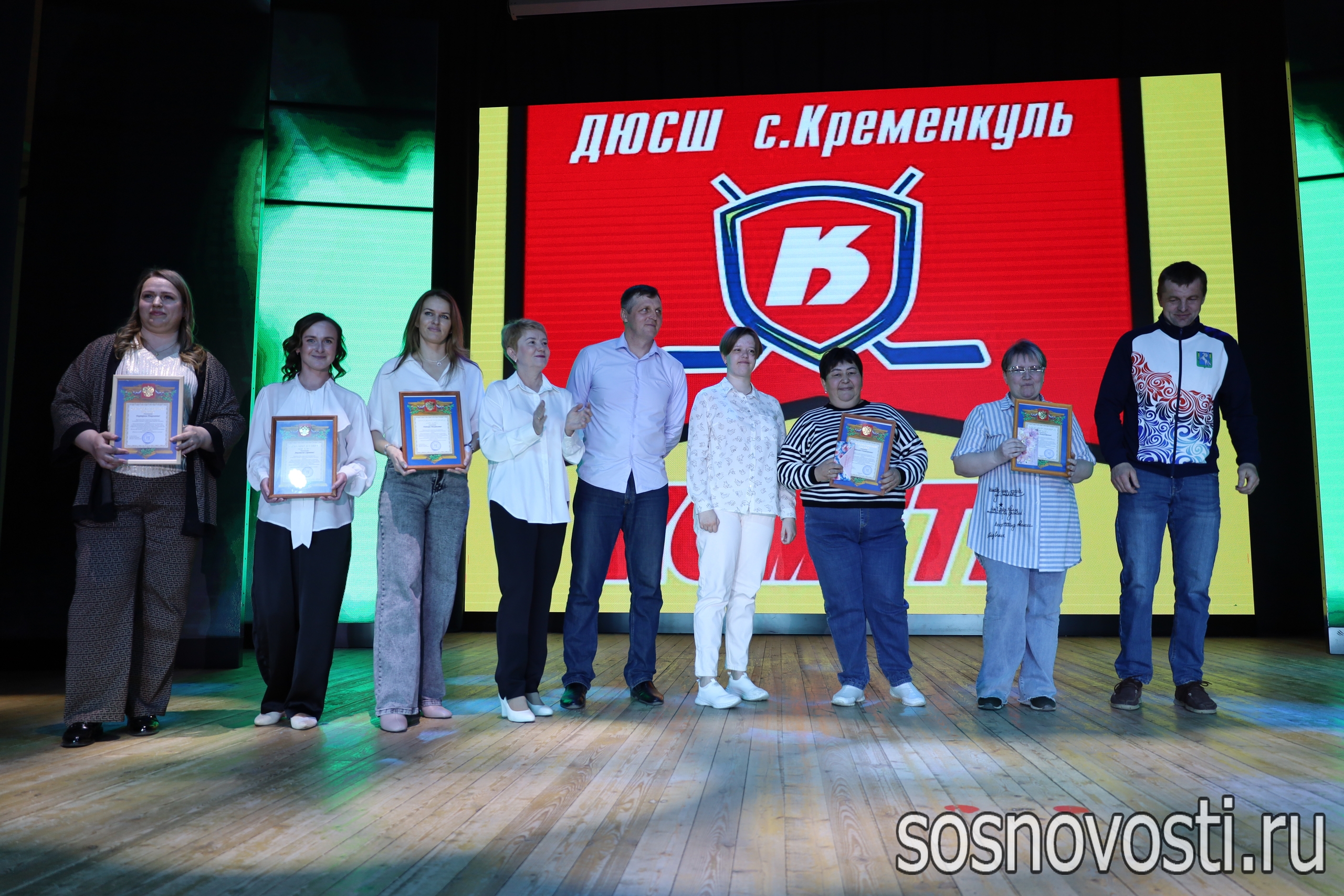 Спортивная школа Сосновского округа стала лучшей хоккейной школой региона