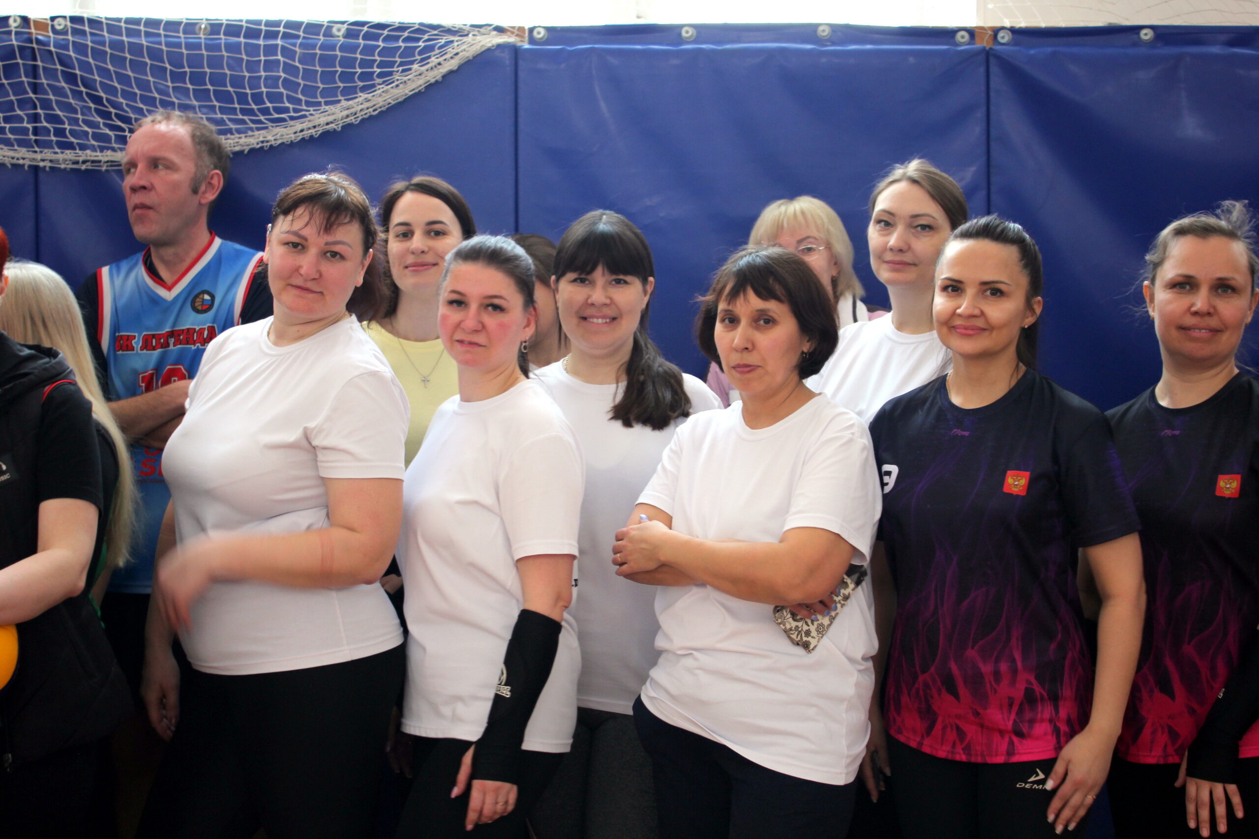 Сосновские педагоги встретились на волейбольной турнире