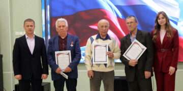 В Сосновском округе вручили награды ликвидаторам последствий Чернобыльской аварии