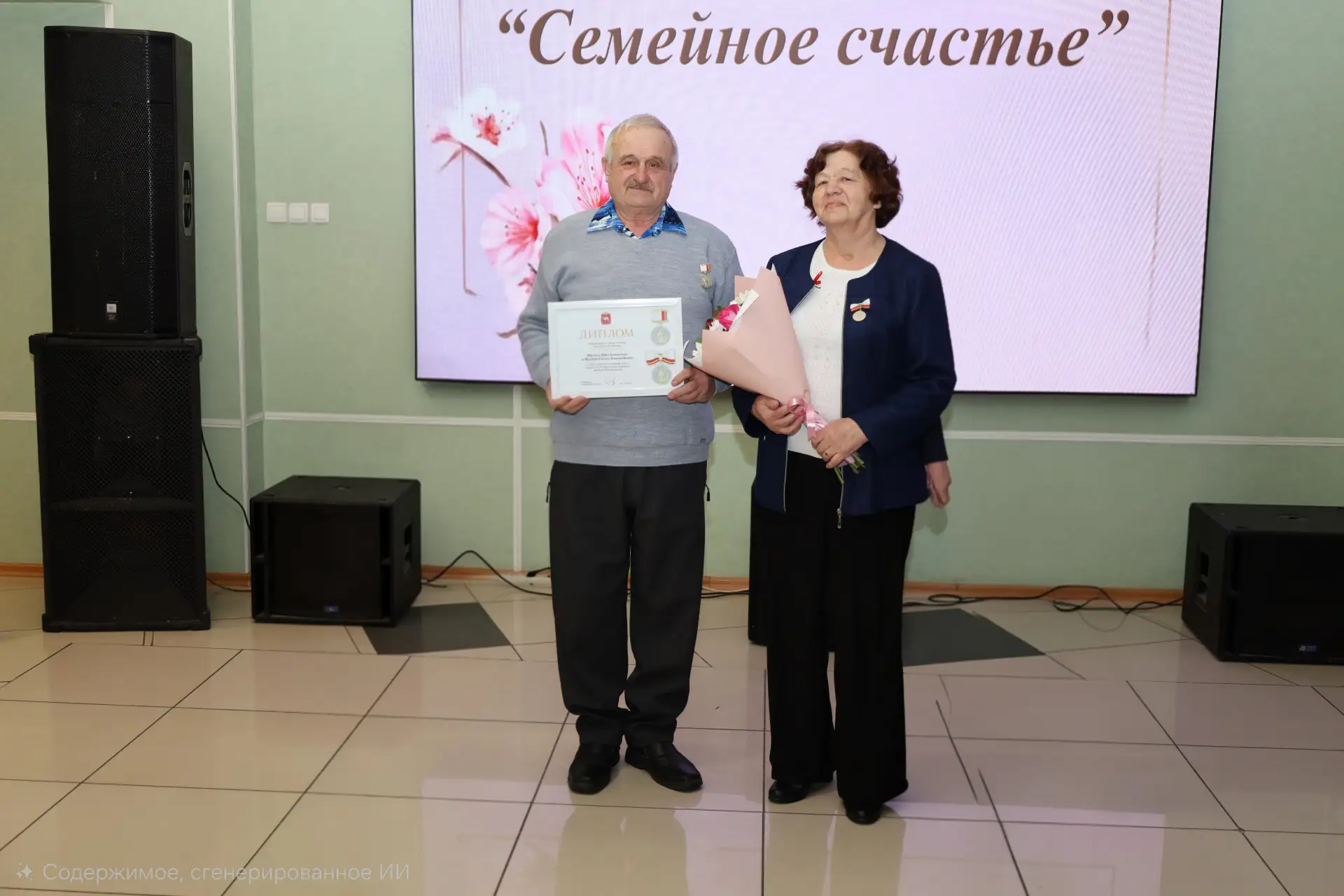 «Золотые» супруги из деревни Смольное познакомились в седьмом классе