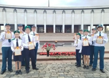 Кадеты Долгодеревенской школы взяли кубок слета «Служить России»