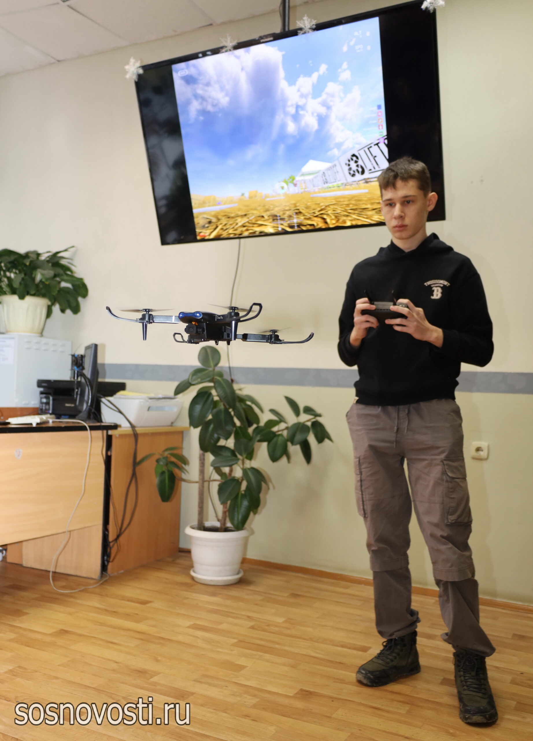 Первый сезон с агродронами: сосновские хозяйства интересуются беспилотниками