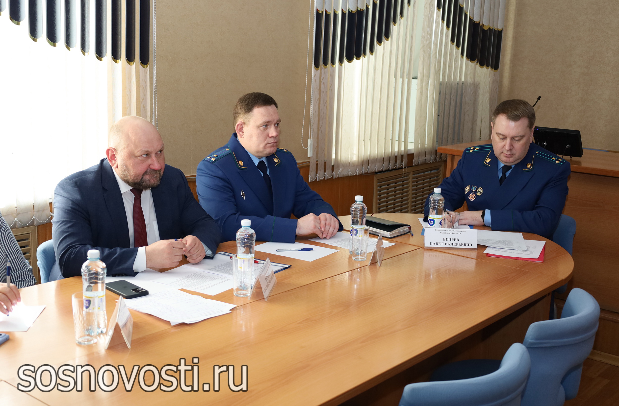 В Сосновском округе прошёл выездной приём областной прокуратуры