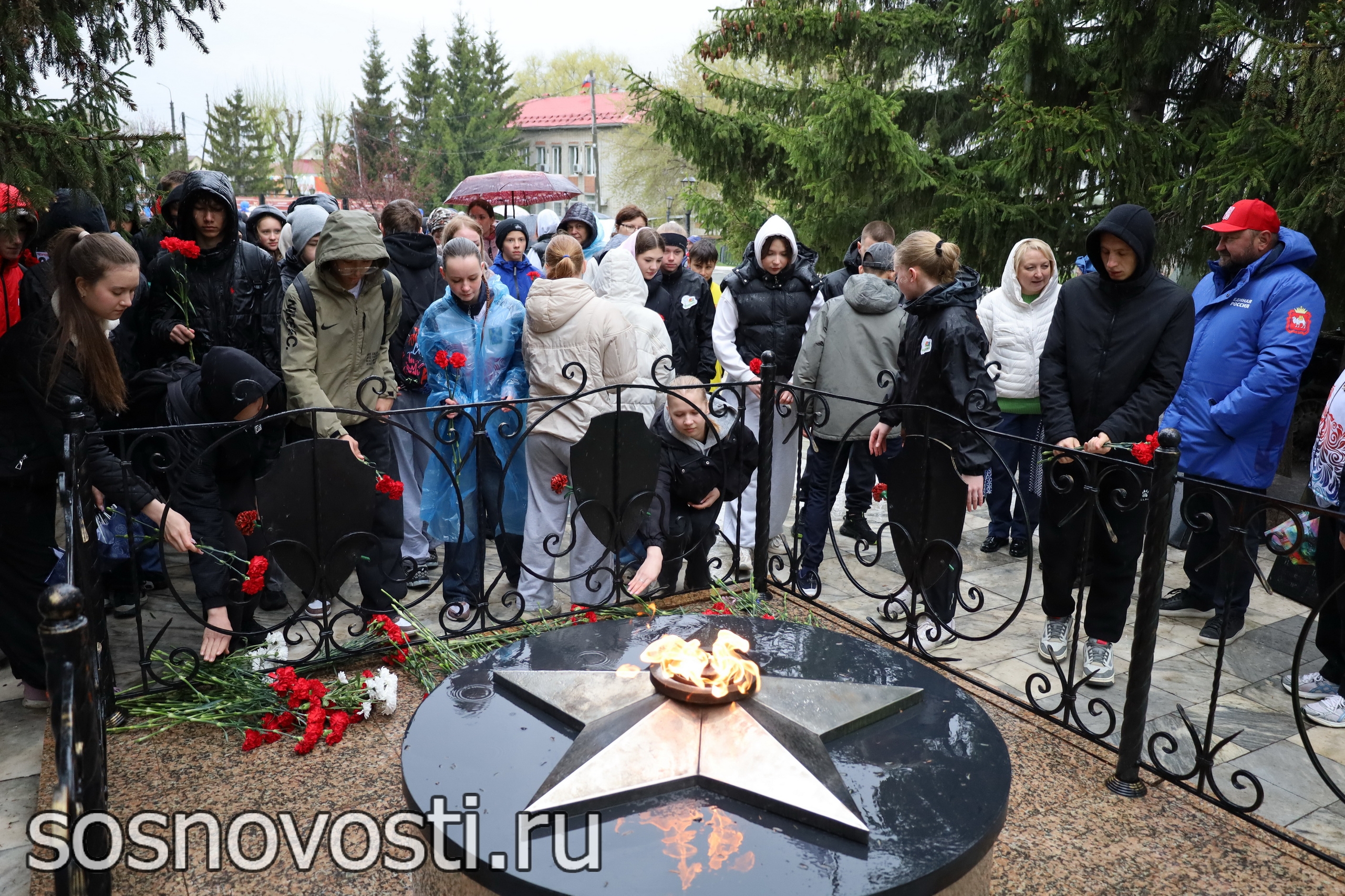 В Сосновском округе прошла традиционная легкоатлетическая эстафета