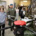 В Долгодеревенскую школу десантники привезли передвижную выставку