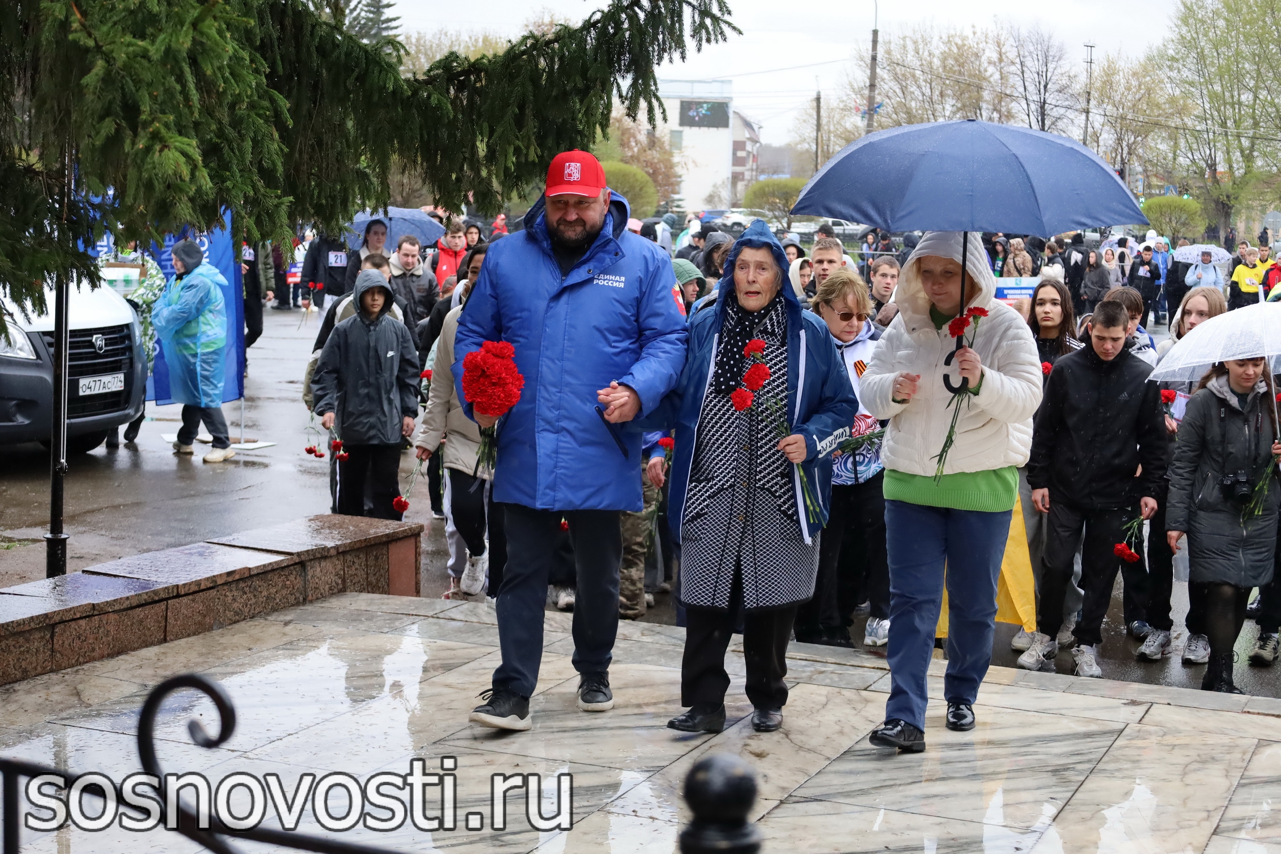 В Сосновском округе прошла традиционная легкоатлетическая эстафета