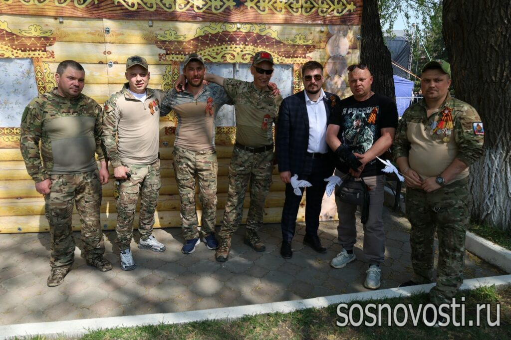 В Сосновском округе отметили День Победы