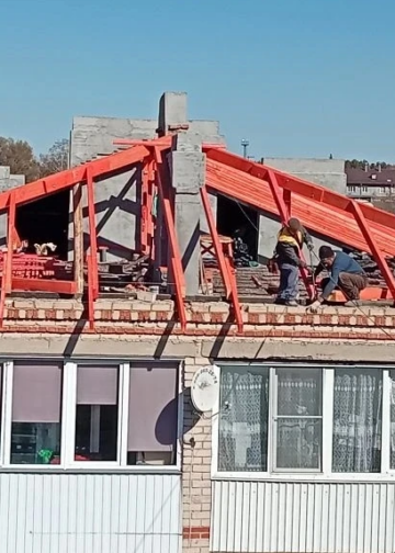 В Саргазах капитально ремонтируют три многоквартирных дома