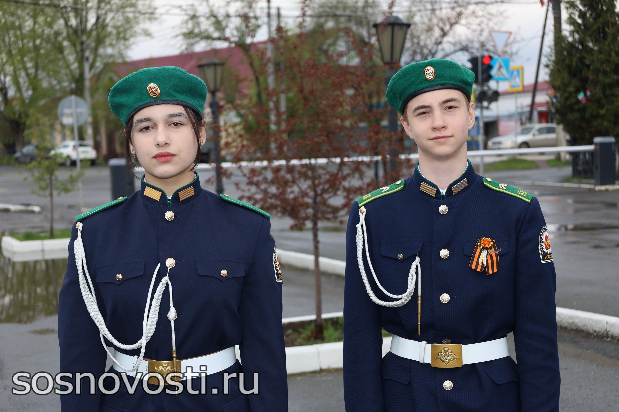 Кадеты Долгодеревенской школы имени Андрея Мосина заступили на вахту памяти у Вечного огня
