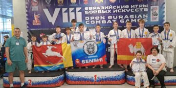 Юные каратисты из Долгодеревенского победили на Евразийских играх