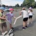 Пожарные провели игру для ребят из школьного лагеря в Полетаево