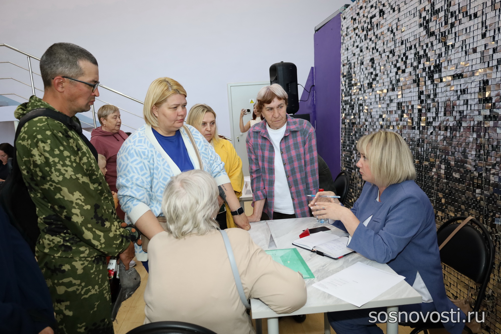 Евгений Ваганов встретился с жителями Полетаево