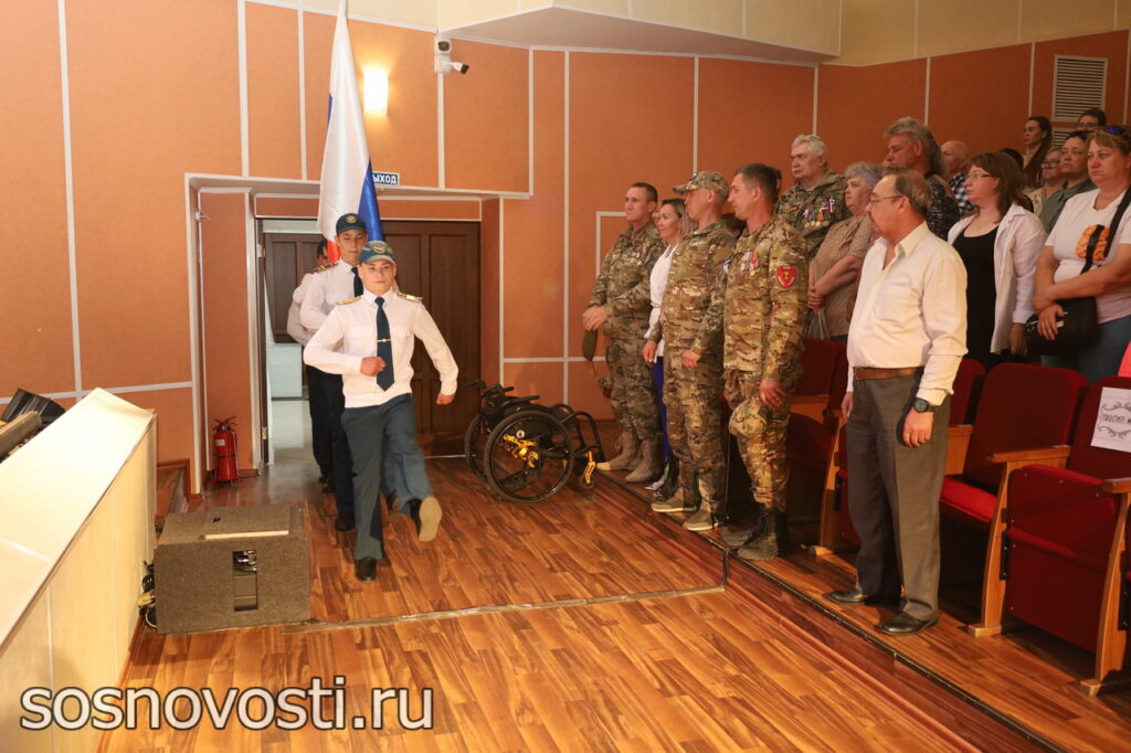 В ЦДК села Долгодеревенского встретились ветераны боевых действий