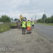 На улице Свердловской в Долгодеревенском ставят освещение и строят тротуар