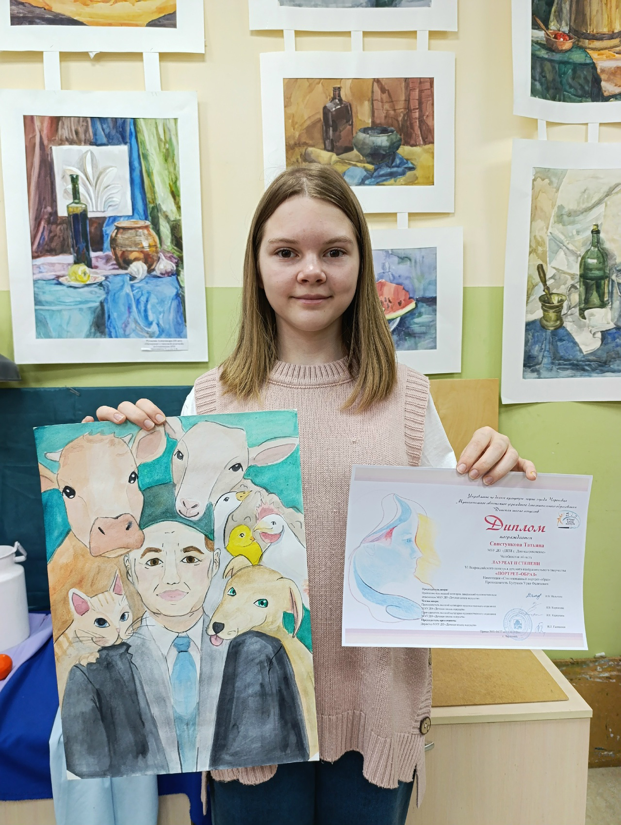 Новые вершины: сосновские художники подвели итоги года
