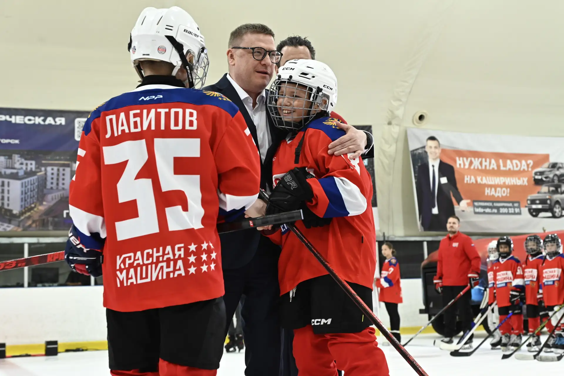 От мечты к реальности: в Садовом открылась Академия хоккея «Красная машина»