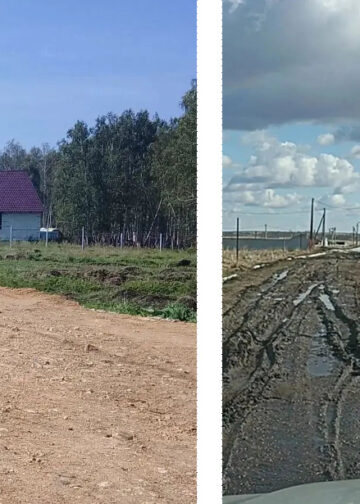 В деревне Этимганова отсыпали старые грунтовые дороги
