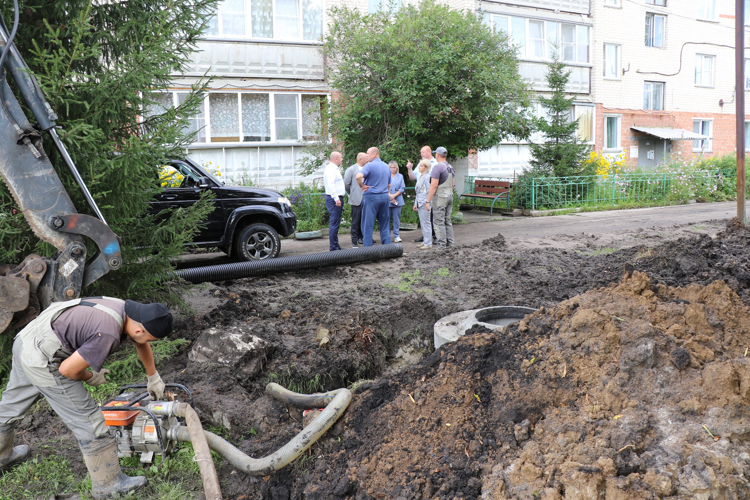 Строительные объекты в Есаульском: что нового