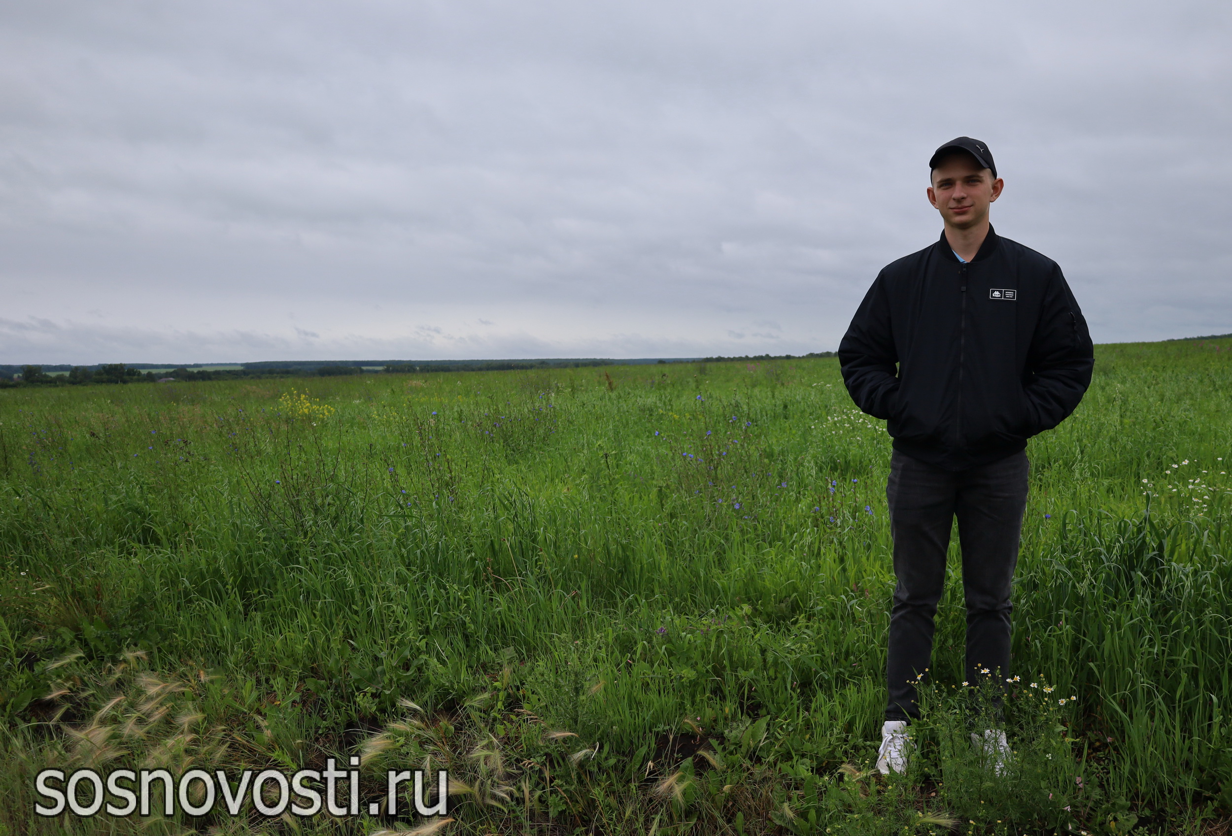 Молодой фермер из Сосновского округа продолжает семейное дело