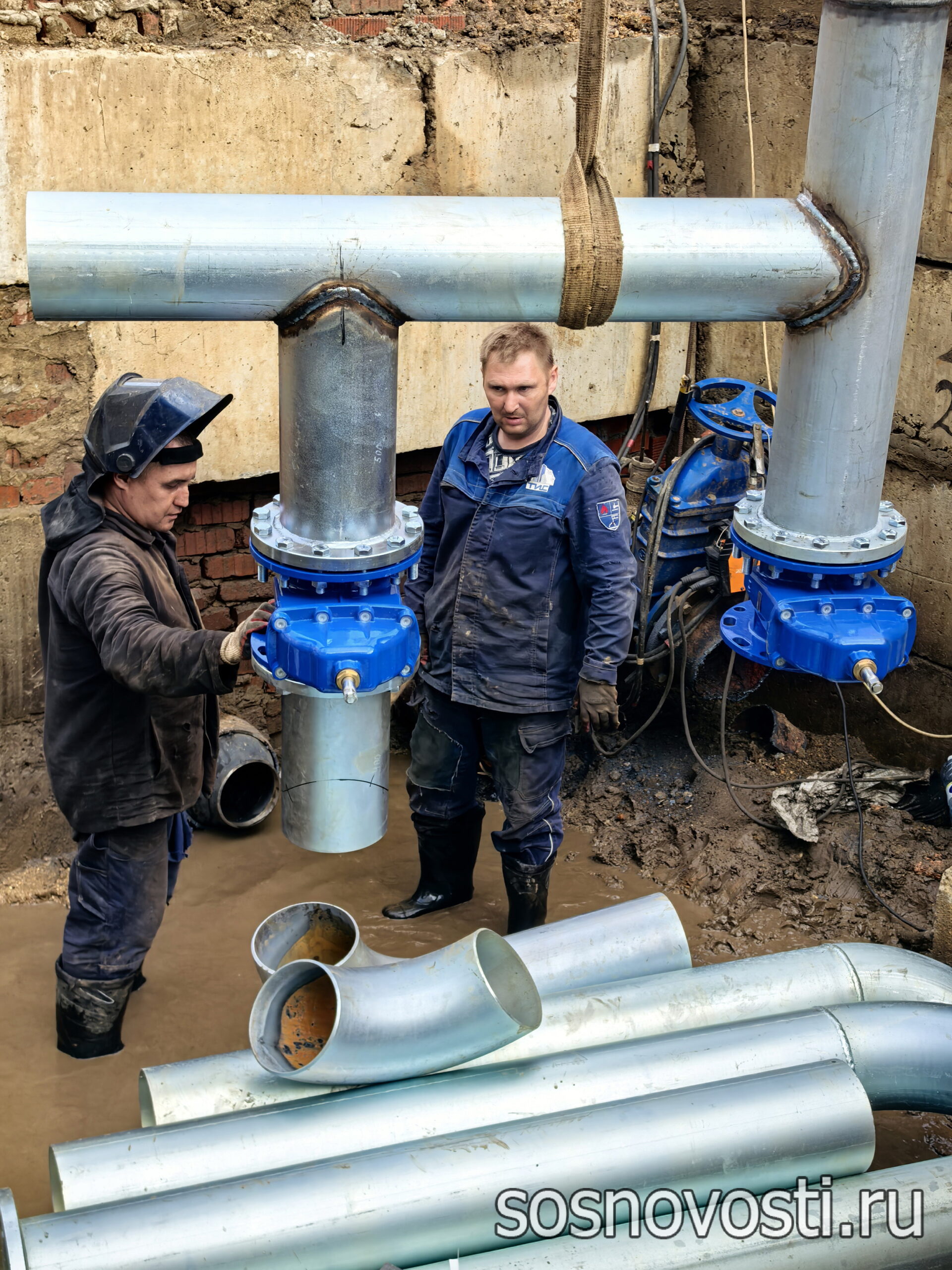 В Рощино временно ограничили подачу воды из-за реконструкции водопроводной камеры