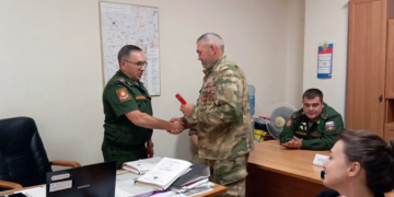 Военного комиссара Сосновского округа наградили медалью