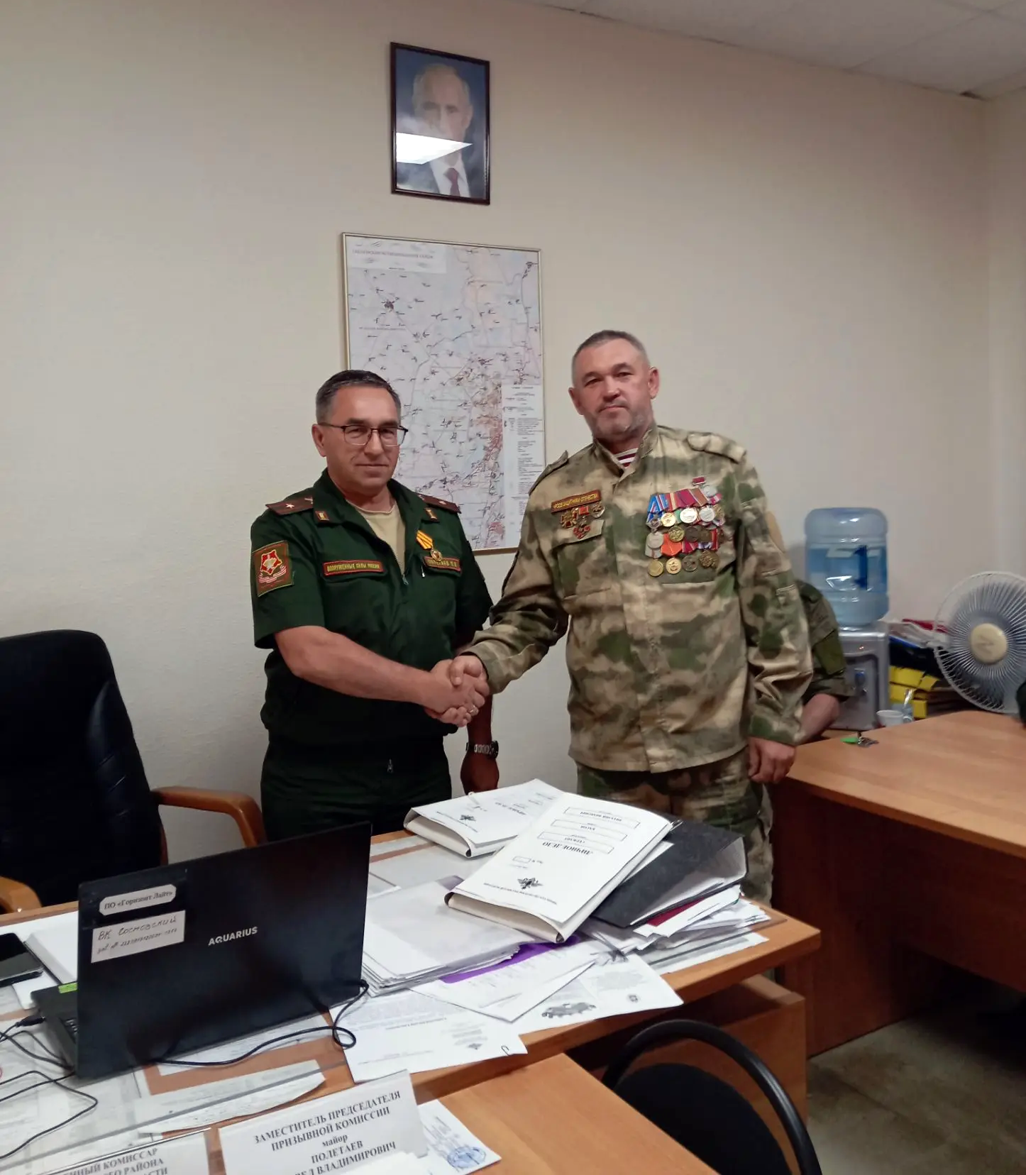 Военного комиссара Сосновского округа наградили медалью