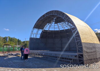 В Красном поле и Саргазах появились новые благоустроенные территории