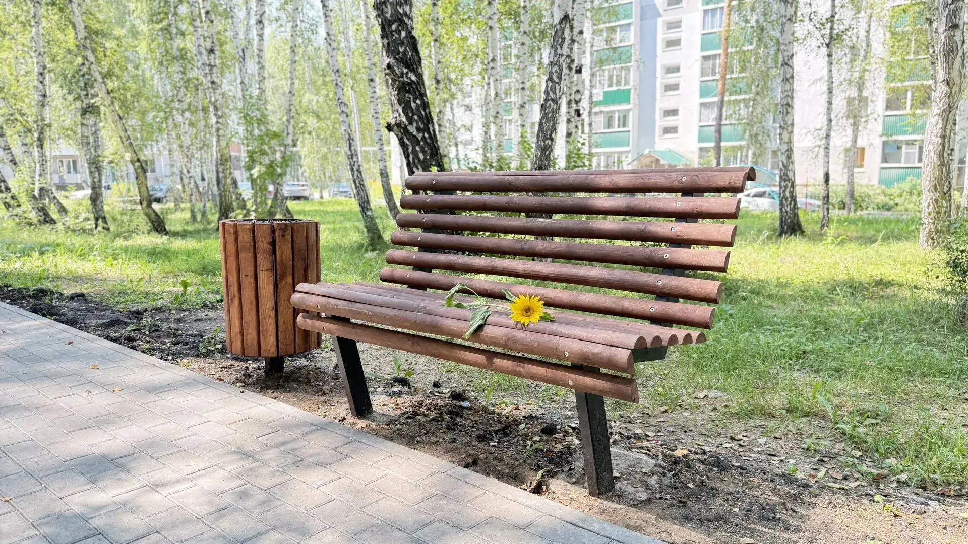Зеленый уголок: в Рощино завершили благоустройство парка у детского сада