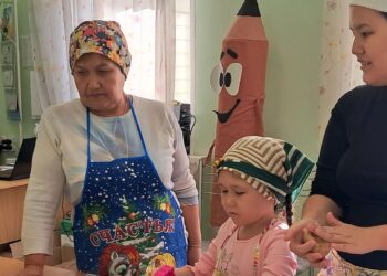 В Трубном прошел кулинарный мастер-класс для бабушек и внуков